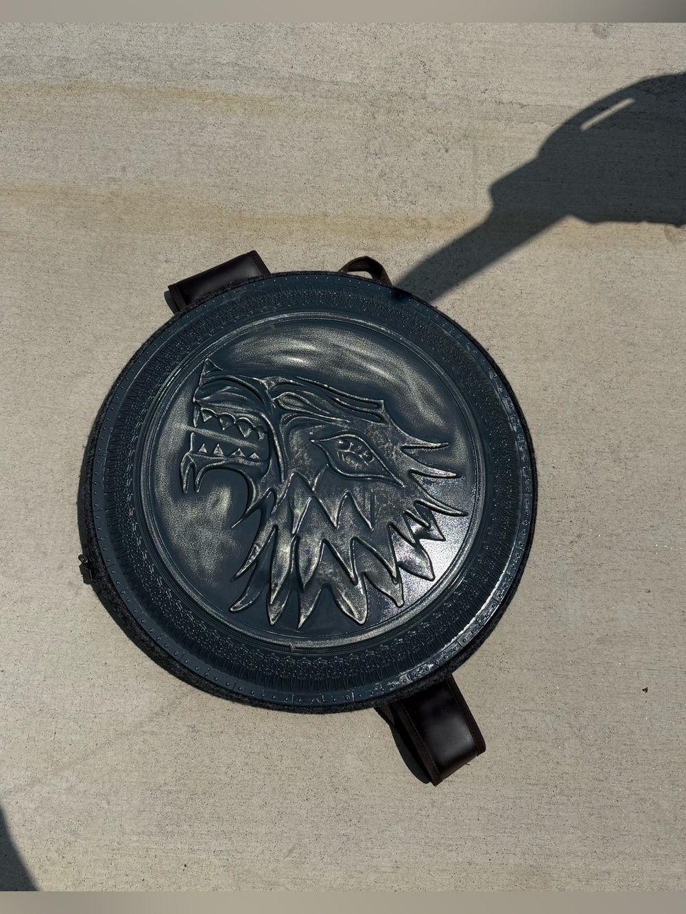 Game of Thrones House Stark Shield Backpack Think Geek 21"